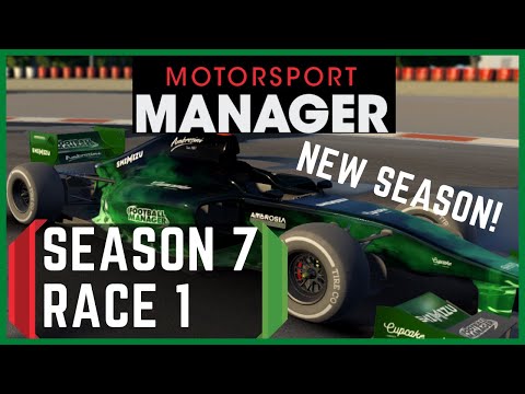 Motorsport Manager PC Career Mode Season 7 Race 1
