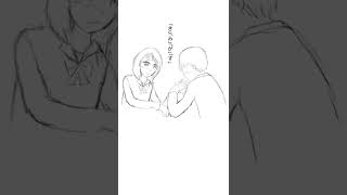 【授業中】手のひらに書いて告白された歌  (漫画 Ver.) feat.初音ミク #Shorts