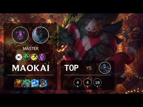 Maokai Top vs Shen - KR Master Patch 10.25