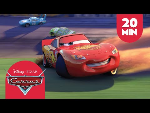 As Corridas Mais Emocionantes do Relâmpago McQueen! | Carros