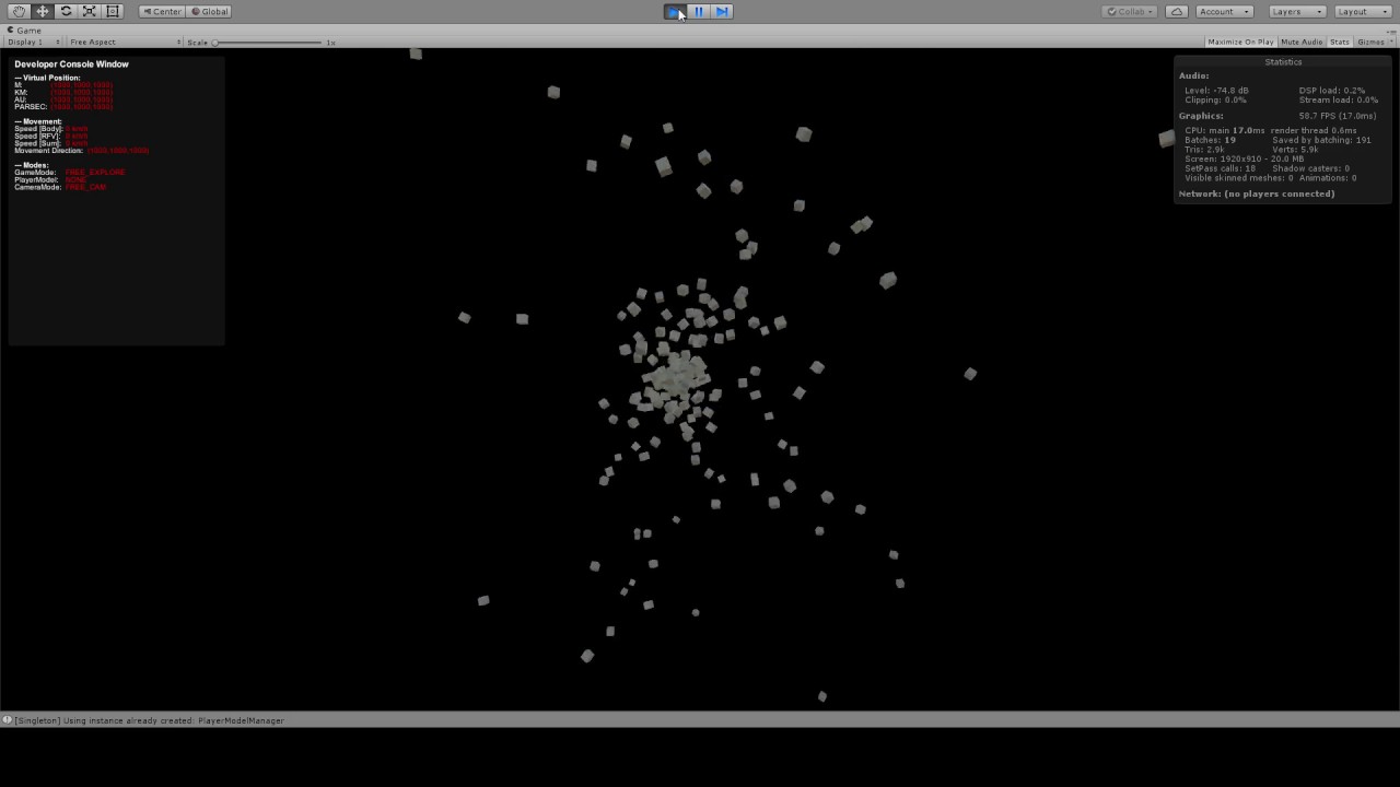 StarSkyEngine - Physics (LocalGravity) Debug 1.1