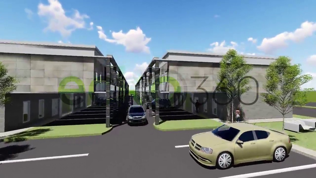 3D walkthrough video 1 apartment complex