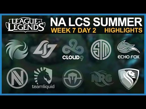 NA LCS 2016: C9 vs APX, FOX vs TSM, NRG vs NV & P1 vs TL | Summer Split 2016 W7D2