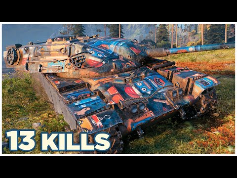 T95/FV4201 Chieftain • 13 KILLS • WoT Gameplay