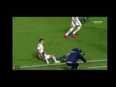 EXPULSÃO: Veja a expulsão de Alison contra o Palmeiras