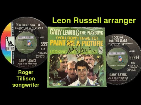 Gary Lewis & the Playboys "You Don't Have to Paint Me a Picture" Leon Russell