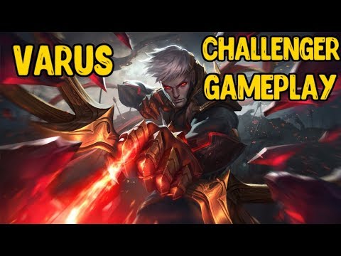 Imaqtpie | VARUS + BRAUM vs DRAVEN + THRESH | VARUS Adc | Challenger Gameplay | Patch 8.15