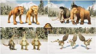 ALL 110 MODDED DINOSAUR SPECIES, REPTILES and PREHISTORIC ANIMALS - JURASSIC WORLD EVOLUTION 2