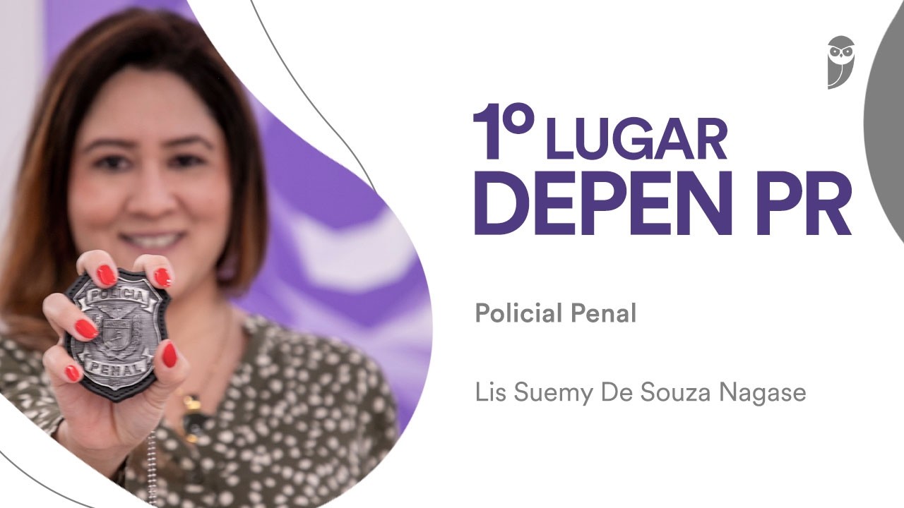 Baile dos Primeiros: Lis Nagase, 1° lugar no concurso DEPEN PR o cargo de para Policial Penal