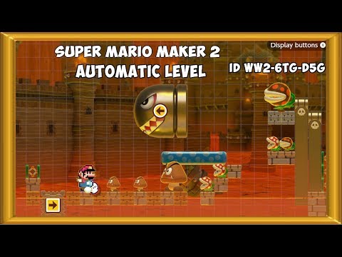 Super Mario Maker 2 - Mario Kart Automatic Level - Automatic Action!