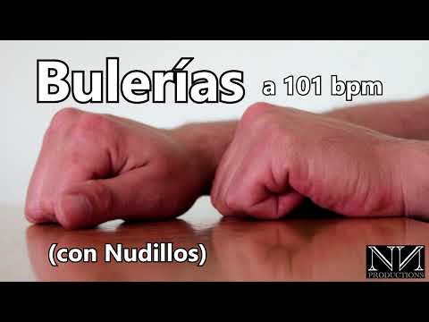 Compás Por Bulerías a 101 bpm. (con Nudillos)