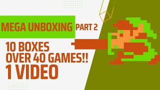 Best NES game ever? Retro Game Unboxing!! Part 2 Massive Video Games Monthly Haul