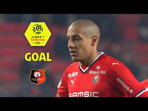 Goal Wahbi KHAZRI (47' pen) / Stade Rennais FC - ESTAC Troyes (2-0) / 2017-18