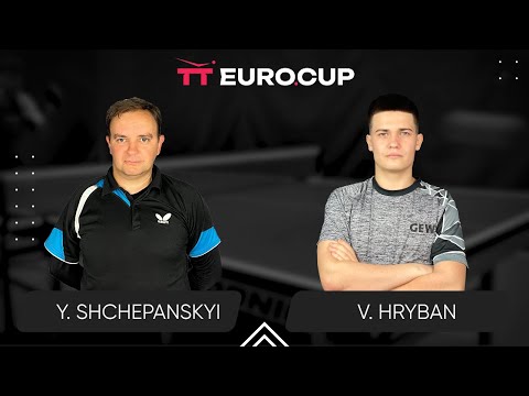 18:25 Yurii Shchepanskyi - Vadym Hryban 27.01.2024 TT Euro.Cup Ukraine Star. TABLE 3
