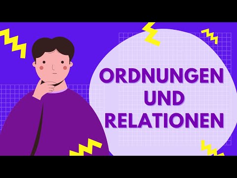 Ordnungen und Relationen | Grundlagen der Informatik