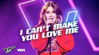 Anne-Catherine - 'I Can’t Make You Love Me' | Blind Auditions | The Voice Kids | VTM