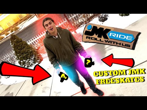 Unboxing JMK Freeskates!! (Plus 4 Day Progression)#JMKRIDE #JMKFREESKATES