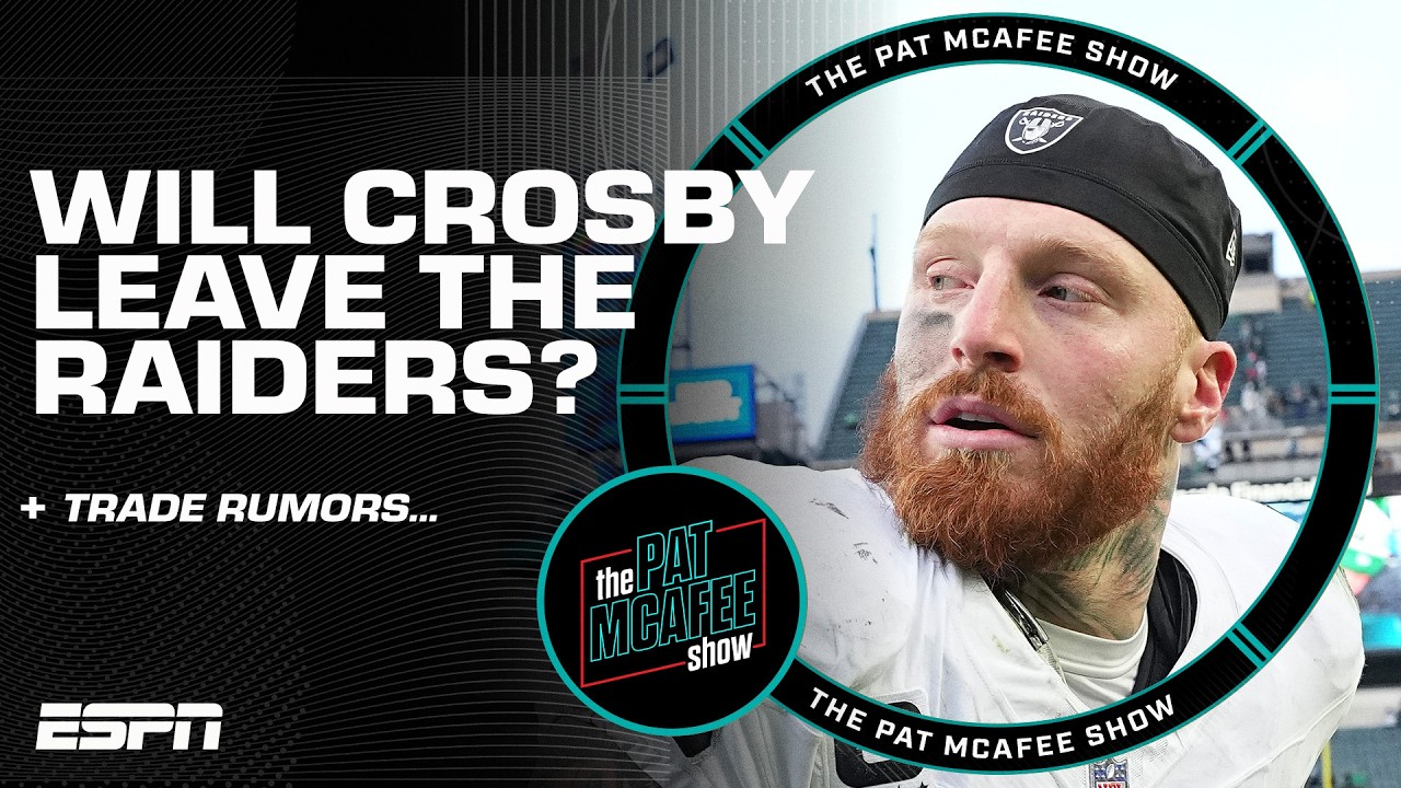 The Pat McAfee Show dives into Maxx Crosby potentially being traded... AGAIN 😳
