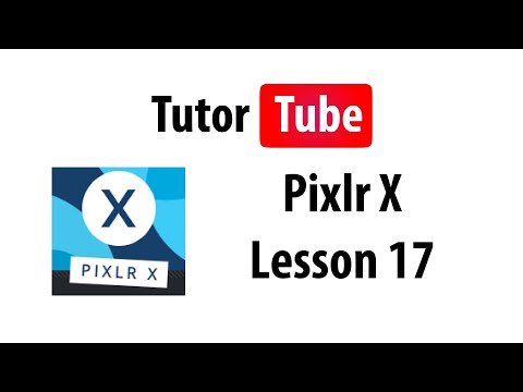 Pixlr X Tutorial Lesson 1 Interface