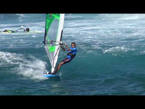 Youth Windsurfing at the 2017 Aloha Classic