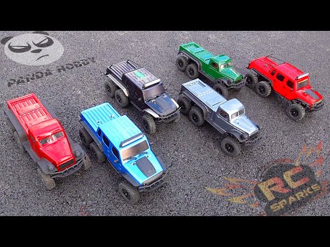 RC ADVENTURES | TTC 2021 - "Tiny Truck Competition" Eps. 1- 6X6 ONLY! 1/18 TANK TRAP - PANDA HOBBY