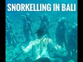 Going Snorkelling in Bali
