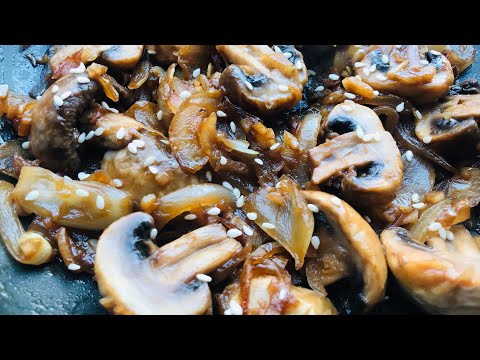 Quick sauted mushroom/ side dish