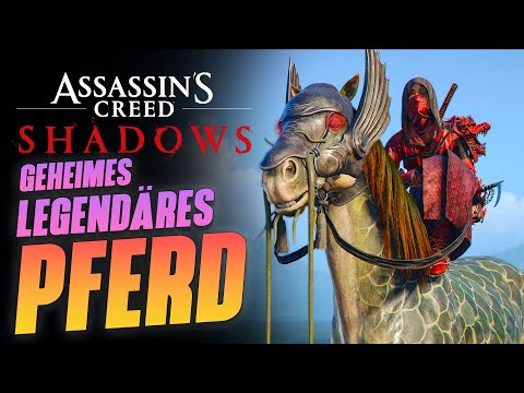 Wie du das geheime LEGENDÄRE Pferd findest - AC Shadows Tpps News - schlammige Bestie Mount Namazu