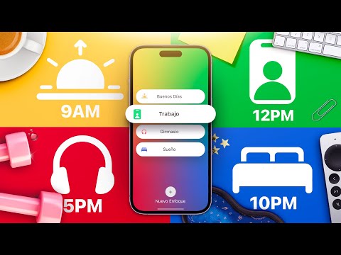 Cómo personalizar Enfoques en iPhone