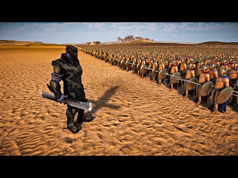 THANOS VS 1,000,000 SPARTANS - Ultimate Epic Battle