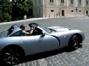 Supercars in Germany-TVR Tuscan S amazing sound with Police