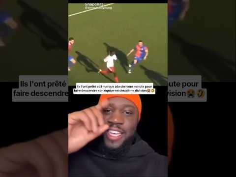 ils l'ont poursuivi sur le terrain pour lui faire la peau 😭🤣