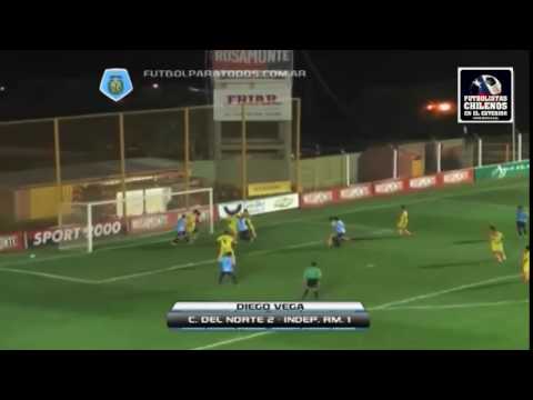 Crucero del Norte 2-1 Independiente Rivadavia, Gol de Diego González Vega (IR)