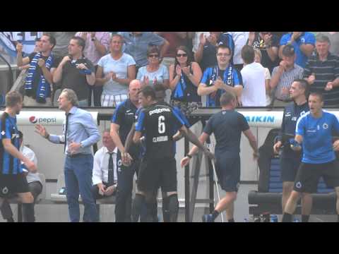 JL Club-Standard 30/8/2015 : Oulare viert goal