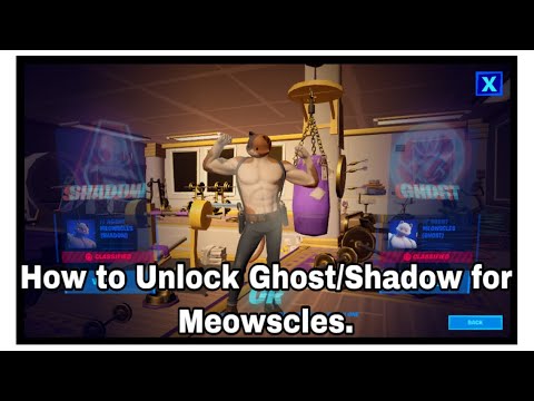How to Get Ghost/Shadow Style, For Meowscles.