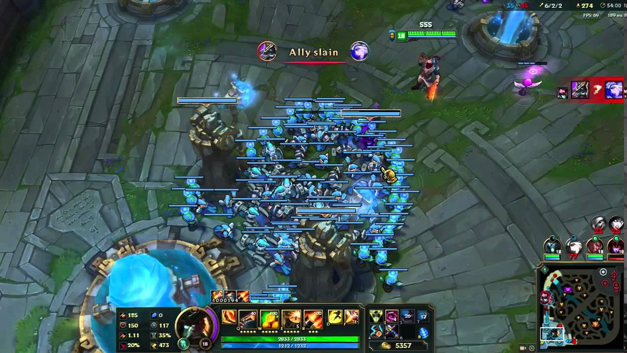 [ LMHT Tiền mùa giải 2016] Có thể đóng băng lính ngay tại nhà chính