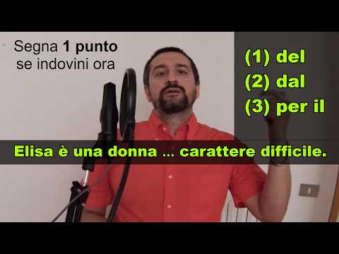 Scegli la preposizione corretta (se riesci!) | Test sulle preposizioni italiane p.4 | Learn Italian