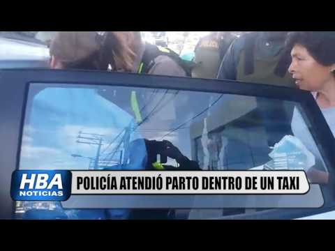 HBAnoticias: Bebé nace en un taxi con la ayuda de un policía en Arequipa