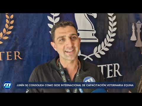 JUNÍN SE CONSOLIDA COMO SEDE INTERNACIONAL DE CAPACITACIÓN VETERINARIA EQUINA
