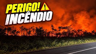 Um dia difícil. Muita gente sofre por causa da falta de manutenção na estrada.