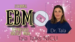 How to SAFELY pump and STORE breast milk - Tala Talks NICU