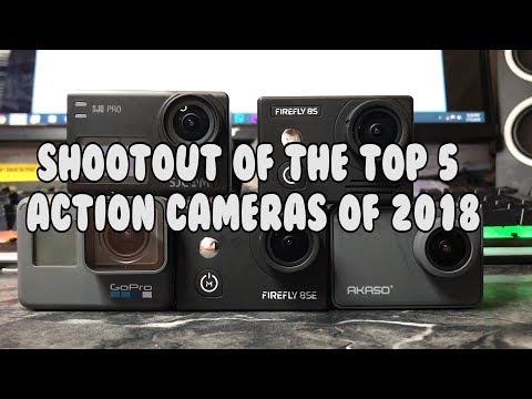 TOP 5 ACTION CAMERAS OF 2018 SHOOTOUT