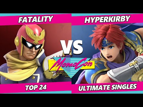MomoCon 2023 - Fatality (Captain Falcon) Vs. Hyperkirby (Roy) Smash Ultimate - SSBU