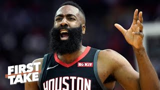 James Harden can’t afford to go cold on 3’s against the Warriors – Max Kellerman | First Take