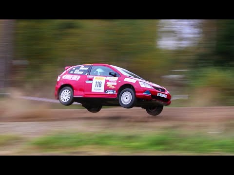 Honda Civic Rally Action From Finland