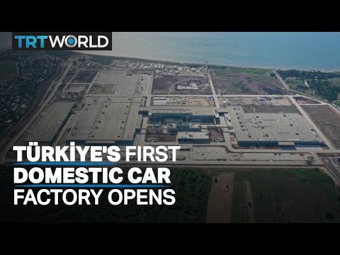 Thumbnail for Türkiye unveils manufacturing plant for the country's first domestic car by TOGG
