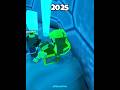 Super Bear Adventure Multiplayer 2025 Vs 2017 🥹 Shorts Superbearadventure