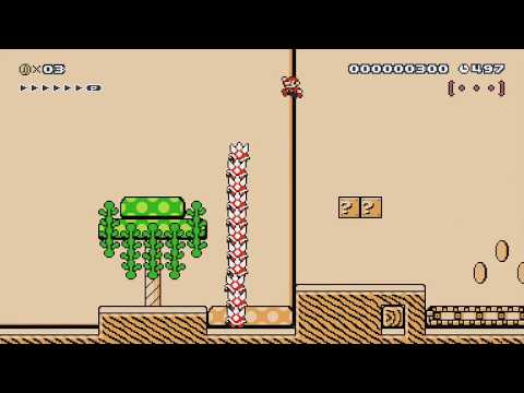 Prickly pokey desert by jason - SUPER MARIO MAKER - NO COMMENTARY 1bi