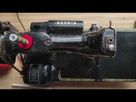 Shellac repair to a vintage Singer 221k featherweight sewing machine
