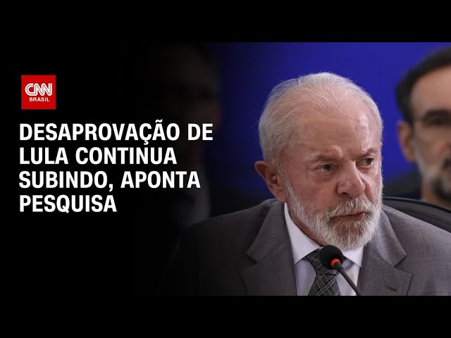 Pesquisa Atlas: 53% desaprovam Lula; aprovação é de 45,7% | CNN 360°